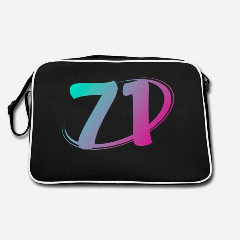 Numéro 71 multicolore Sac Retro