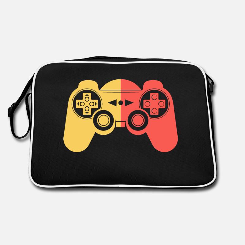 Vintage Retro Gaming Controller Retro Bag