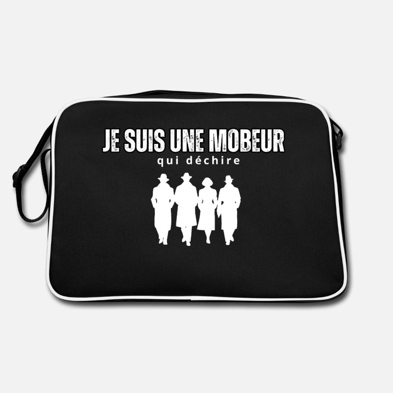 mobeur qui déchire Sac Retro