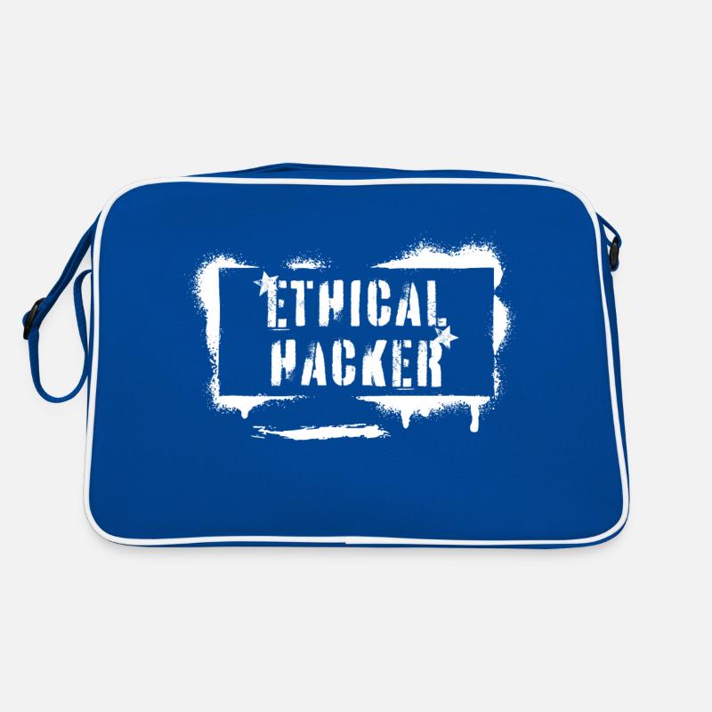 Hacker éthique White Hat Cyber Security Sac Retro