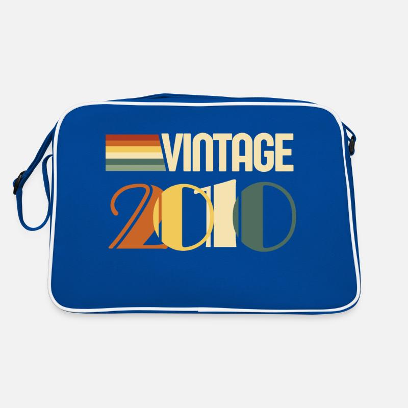 Jahrgang 2010 - 2010 Jubiläumsgeschenk Retro Tasche