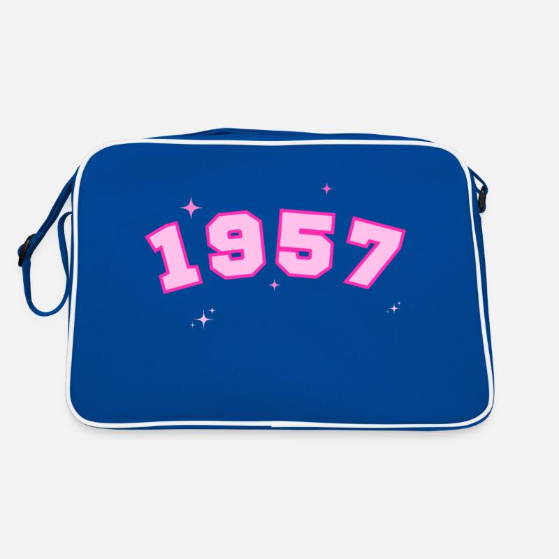 1957 rose étoile Sac Retro