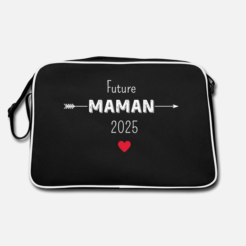 Werdende Mama 2025 Retro Tasche