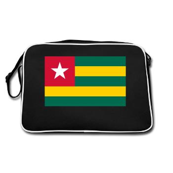 Togo - Sac Retro - noir/blanc - Dos