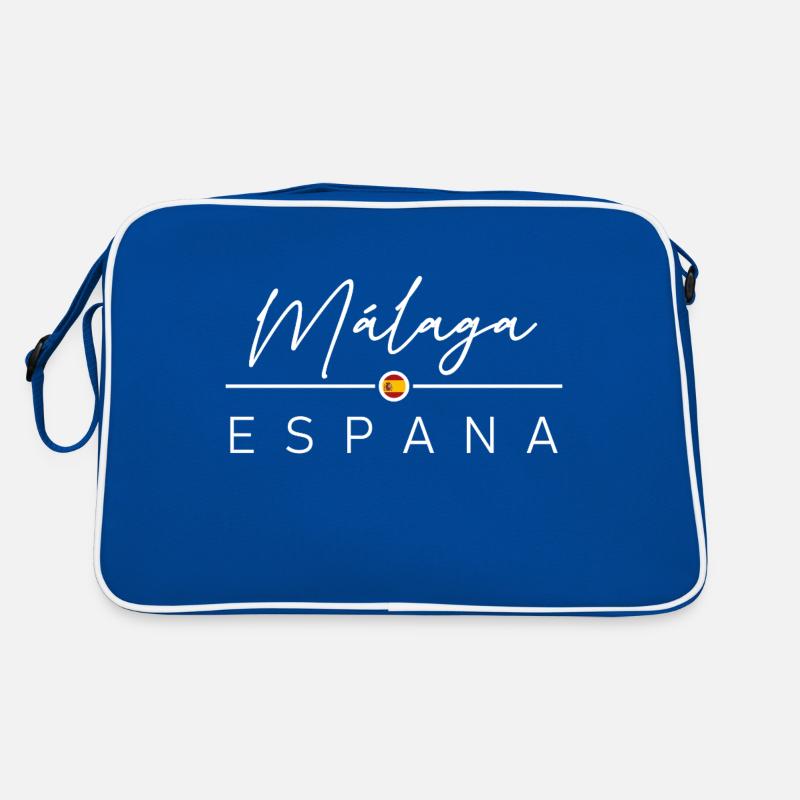 Spain - Málaga - Malaga - Spanien - Espana Retro Tasche