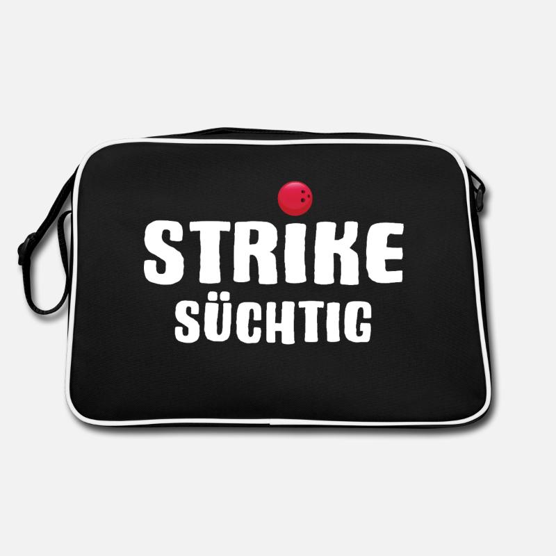 Bowling Strike Bowling Team Retro Bag