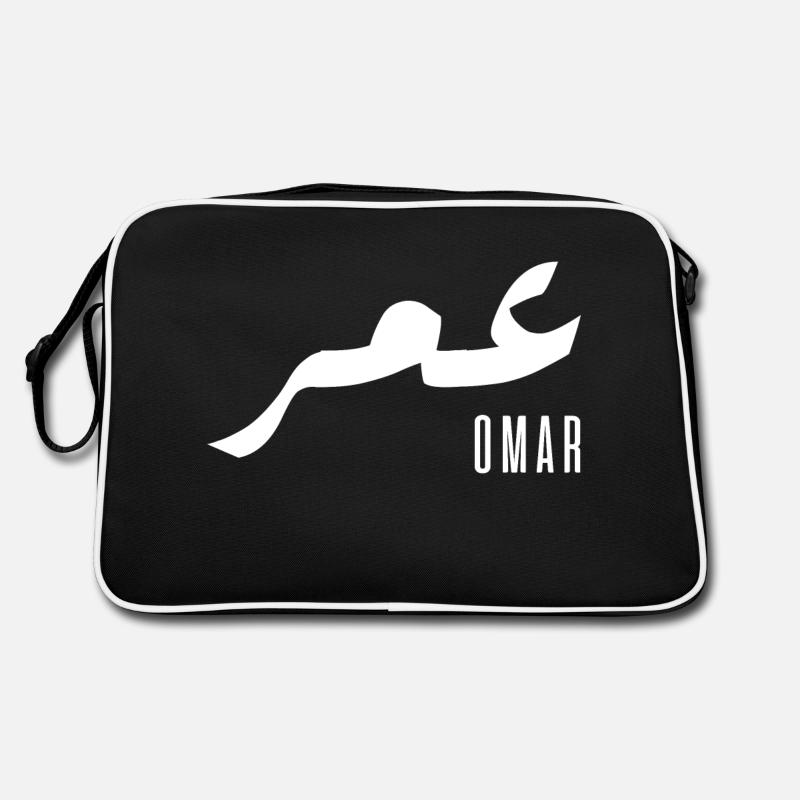 Omar Arabic name Retro Bag