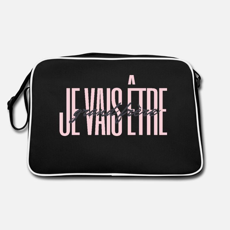 Ich werde großer Bruder sein - Bald großer Bruder Retro Tasche
