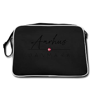 Dänemark - Aarhus - Danemark - Sac Retro - noir/blanc - Dos
