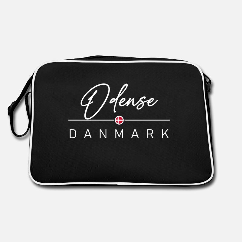 Dänemark - Odense - Danmark - Denmark Retro Tasche
