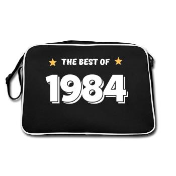 Best of 1984 - Sac Retro - noir/blanc - Dos