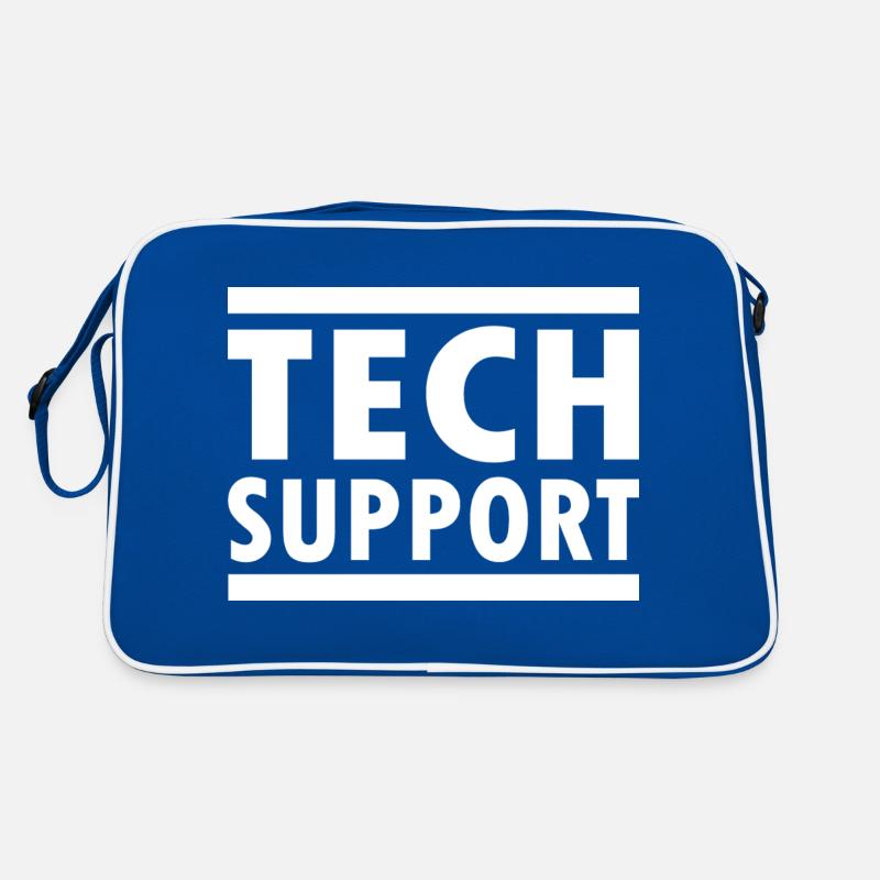 tech support Retro Tasche