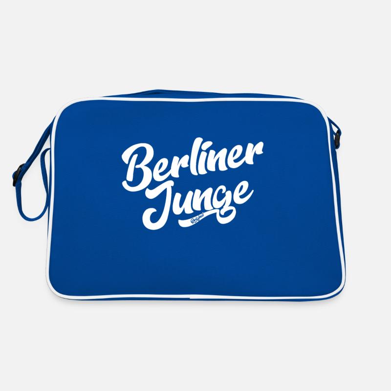 Berliner Junge - Cooler Spruch - Berlin - Germany Retro Tasche