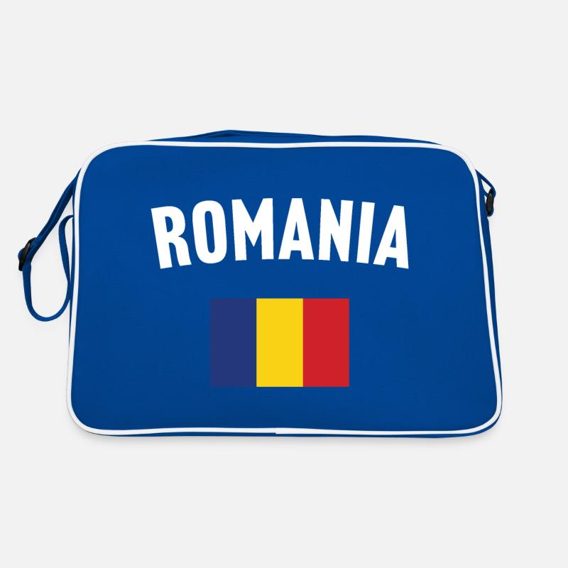 Romania Flag Retro Bag