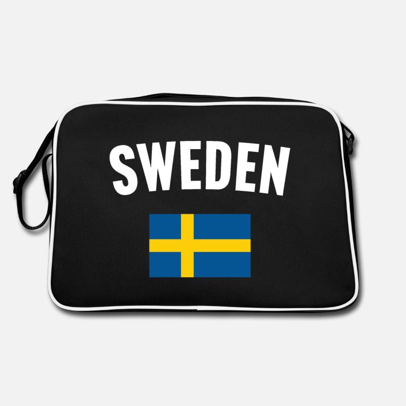 Drapeau de la Suède Sac Retro