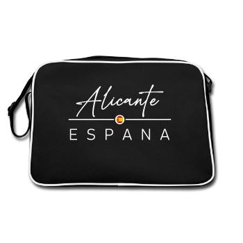 Espagne - Alicante - Espagne - España - Sac Retro - noir/blanc - Dos