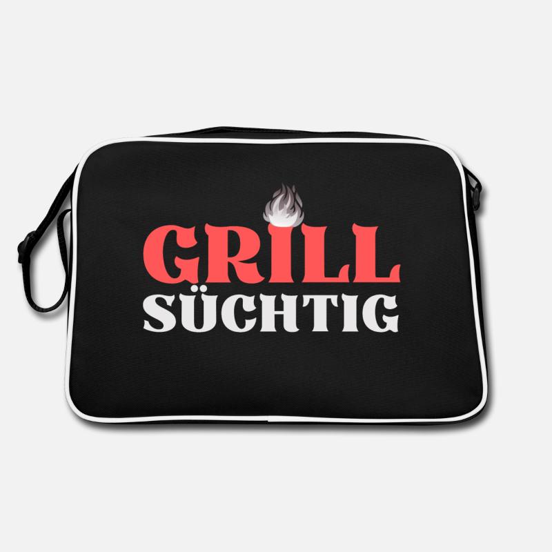 GRILLSÜCHTIG (2) Retro Tasche