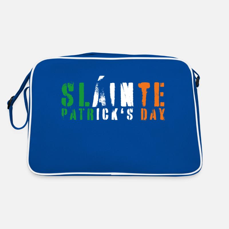 La Saint-Patrick est la fête de Slainte Patrick’s Day Sac Retro