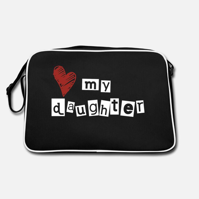 Love my daughter Retro Bag