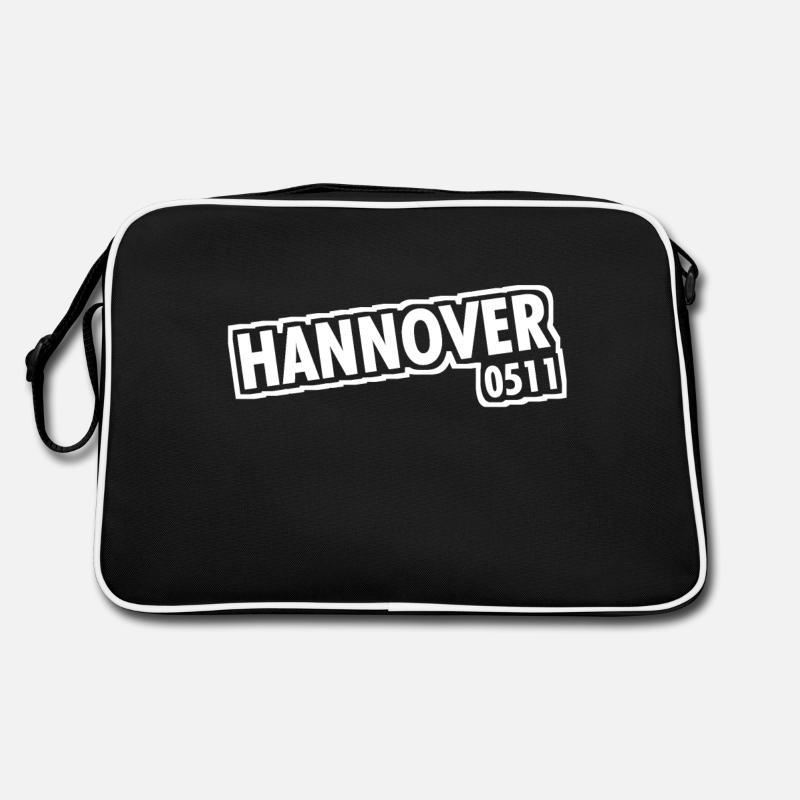 Hanover - 0511 - Area Code - Lower Saxony Retro Bag