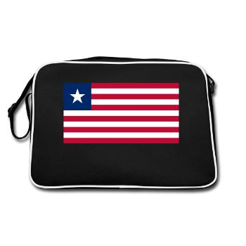 Libéria - Sac Retro - noir/blanc - Dos
