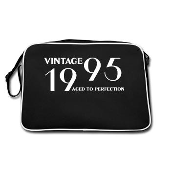 Vintage 1995 aged to perfection - Sac Retro - noir/blanc - Dos
