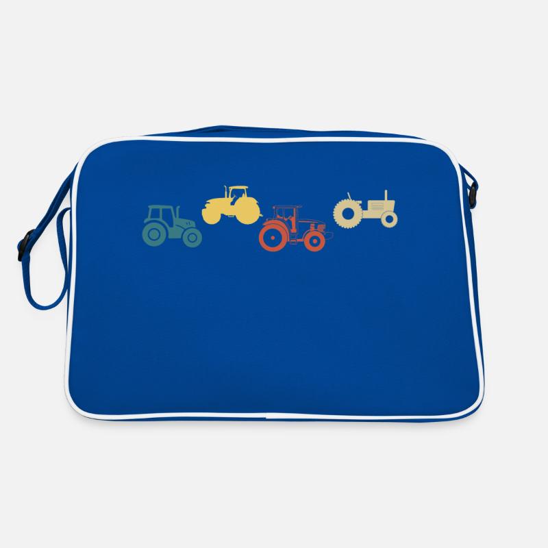 Vintage Retro Tractor Retro Bag