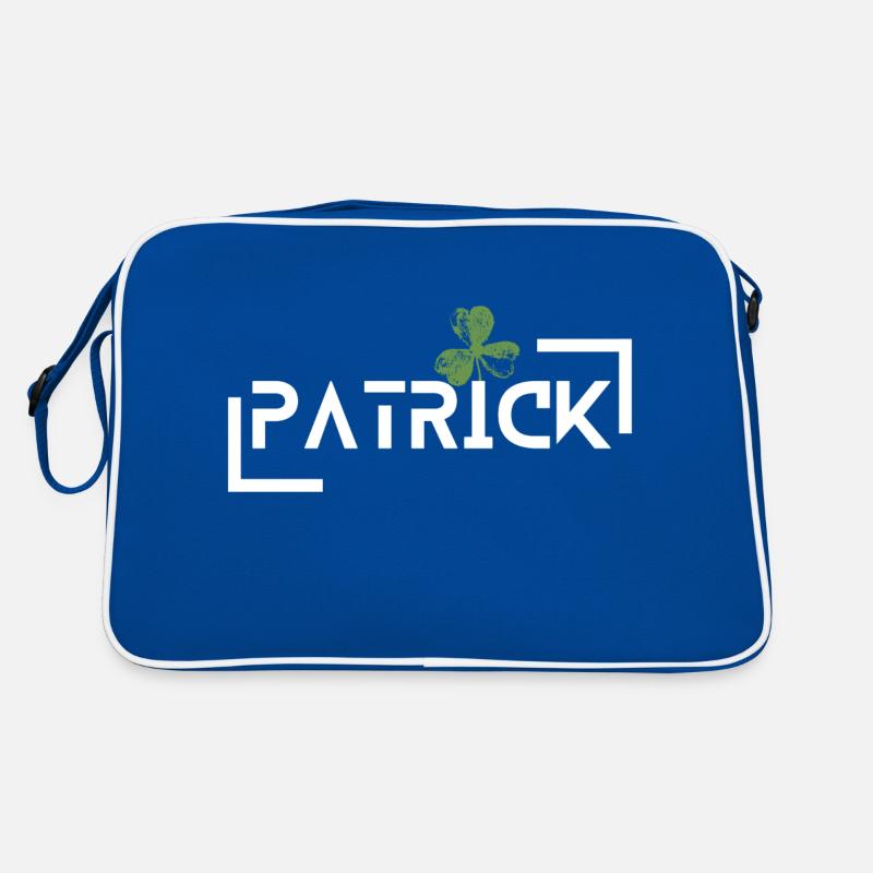 Name Patrick St. Patrick's Day Name for Boys Retro Bag