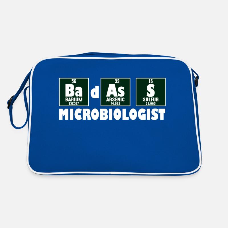 Funny Prime Element Badass Microbiologist Retro Bag