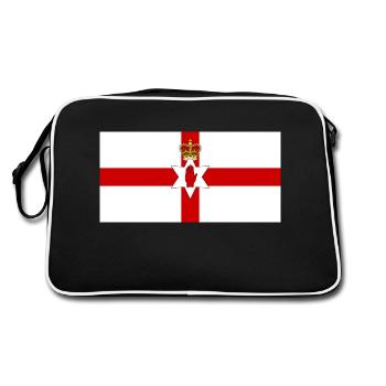 Northern Ireland - Retro Bag - black/white - Back