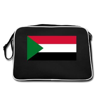 Soudan - Sac Retro - noir/blanc - Dos