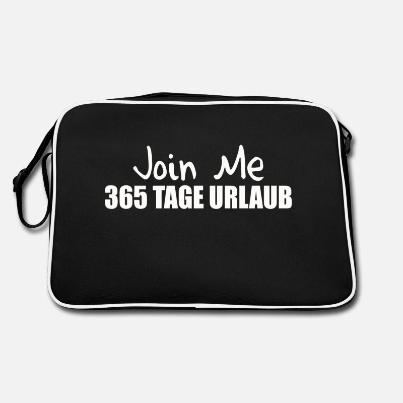365 TAGE URLAUB Retro Tasche