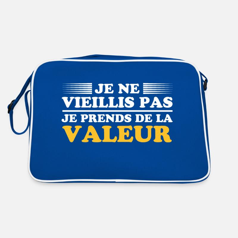 I'm not getting old, I'm increasing in value Retro Bag