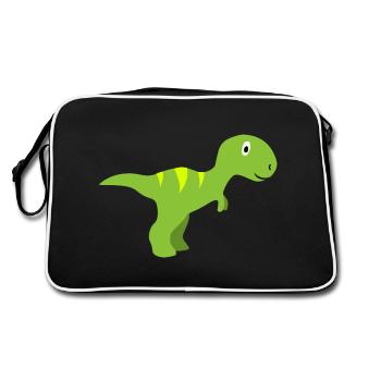 Accessoires dinosaure - Sac Retro - noir/blanc - Dos