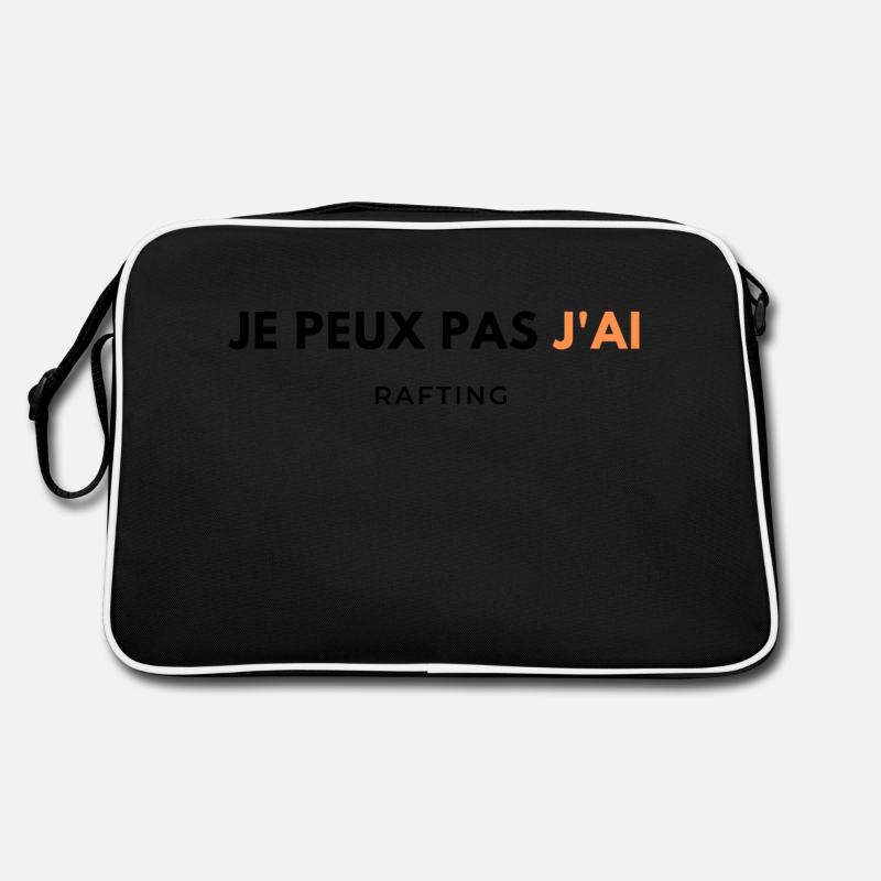 je peux pas j'ai rafting eau Sac Retro