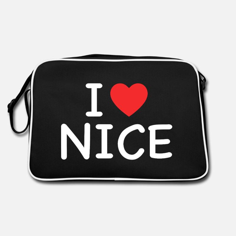 i love nice - j'aime nice Sac Retro