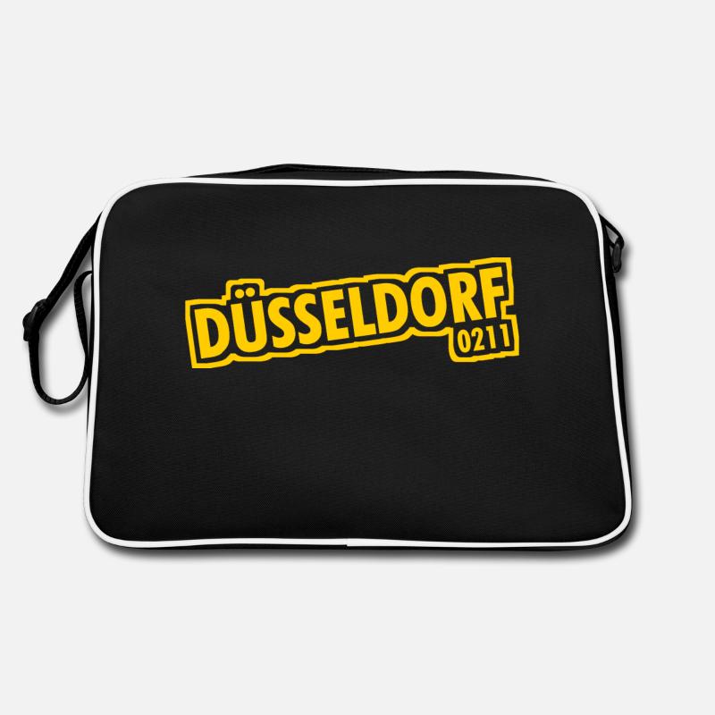 Dusseldorf - 0211 - Dialling Code - NRW - Ruhrpott Retro Bag