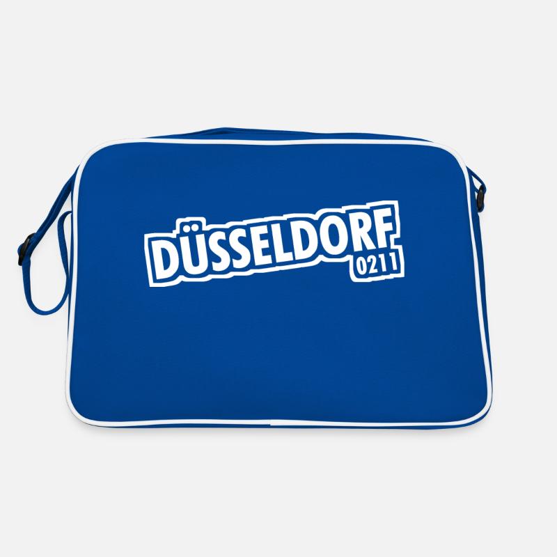Dusseldorf - 0211 - Dialling Code - NRW - Ruhrpott Retro Bag