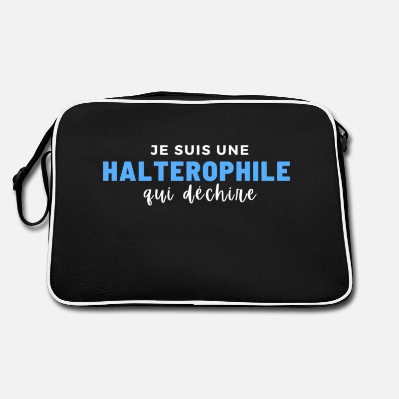halterophile qui déchire Sac Retro
