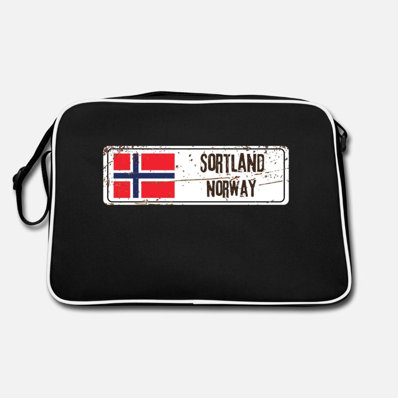 Sortland, Norvège Sac Retro