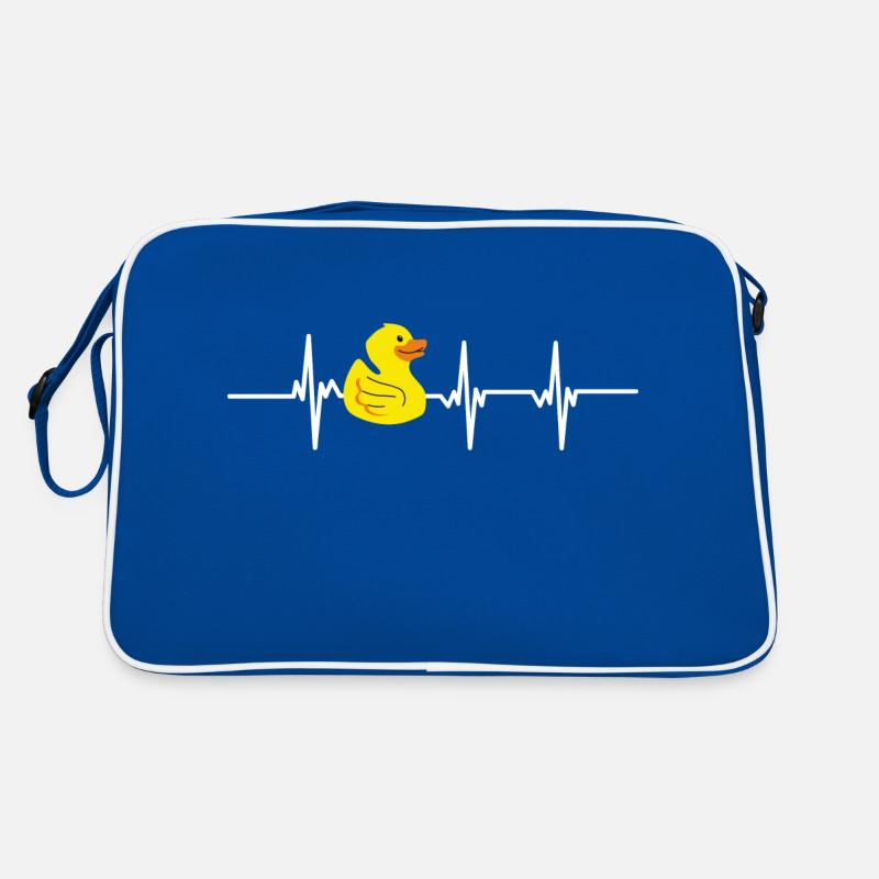 Duck heartbeat Retro Bag