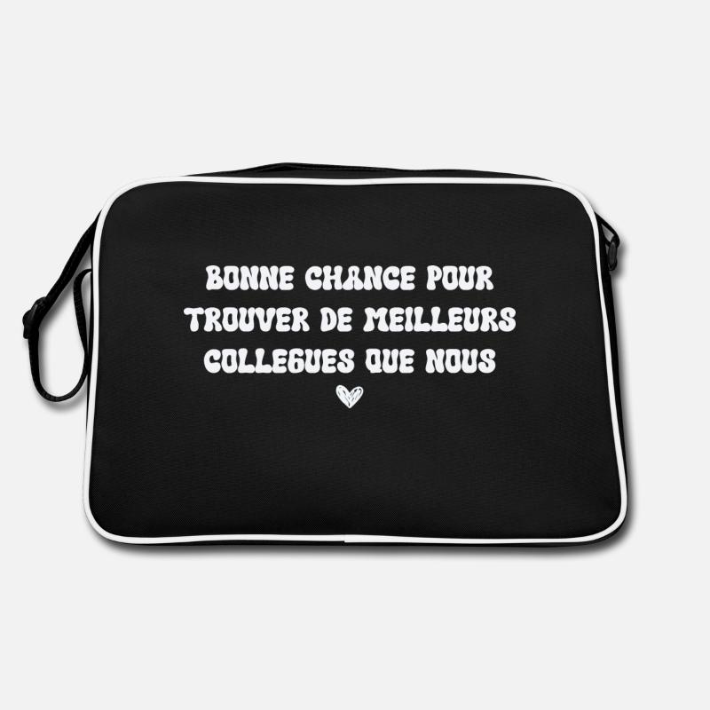 Man Humor Co-worker Departure Gift Retro Bag