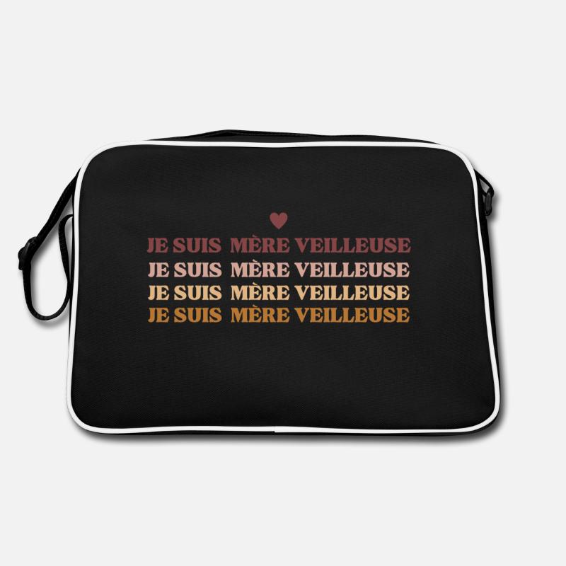 Je suis mère veilleuse Sac Retro