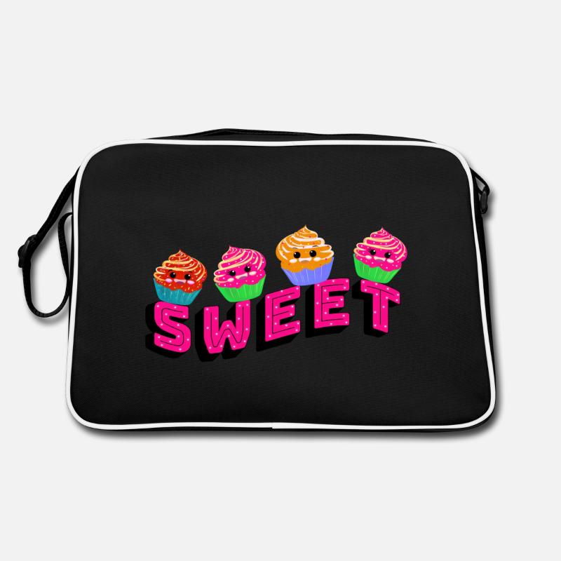 Süße Cupcakes Retro Tasche