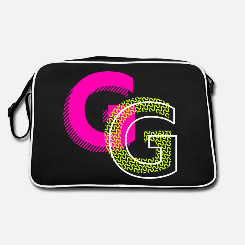 Initial letter G Retro Bag