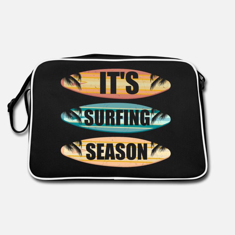 C’est la saison de surf Planche de surf d’été pour surfeur Sac Retro