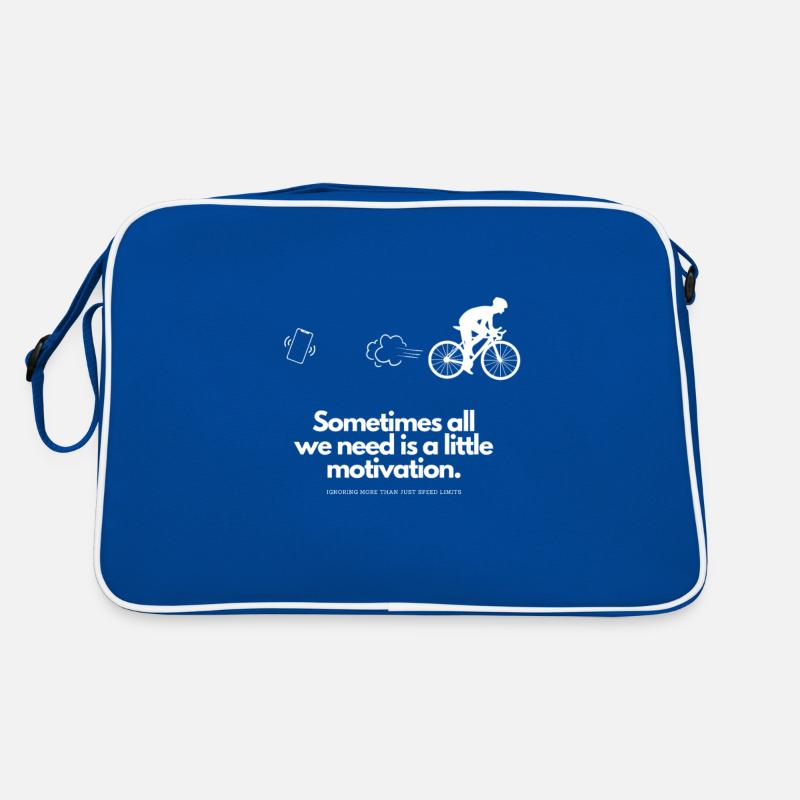 Extra Motivation for Cyclists Mobile Phone Retro Bag