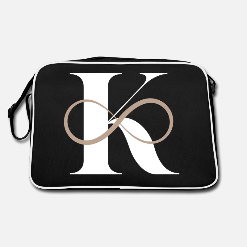 Infinite letter k Retro Bag