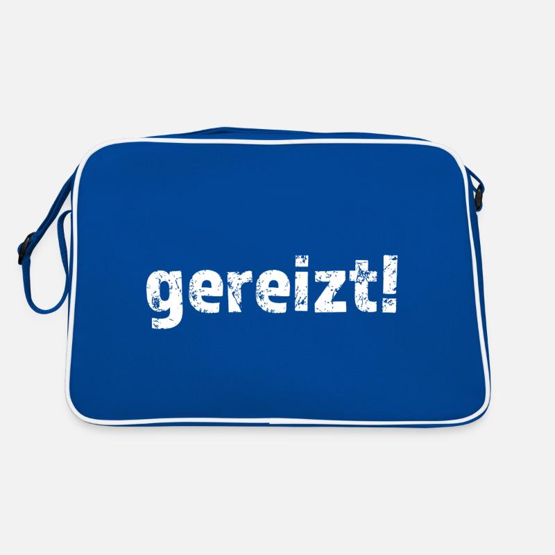 Irritable! Statement Angry Retro Bag