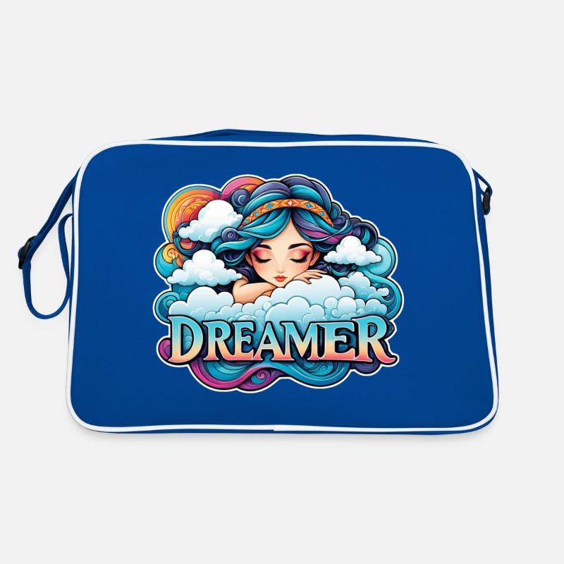 Träumer - Träumer - Träumer - Traum - Träumerei Retro Tasche